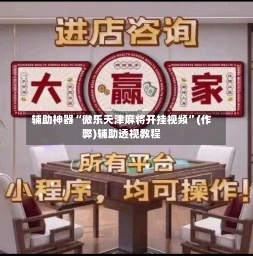 辅助神器“微乐天津麻将开挂视频”(作弊)辅助透视教程