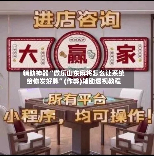 辅助神器“微乐山东麻将怎么让系统给你发好牌	”(作弊)辅助透视教程-第3张图片