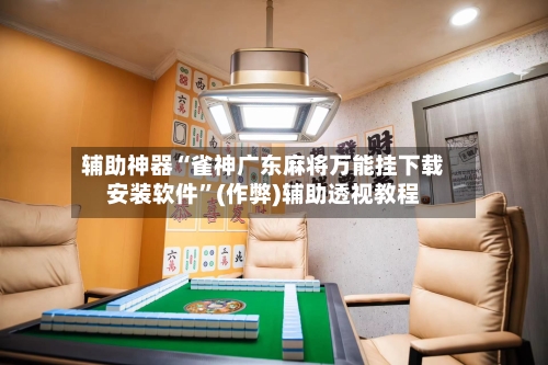 辅助神器“雀神广东麻将万能挂下载安装软件”(作弊)辅助透视教程-第3张图片