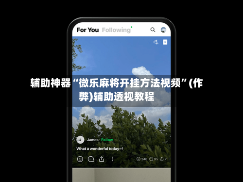 辅助神器“微乐麻将开挂方法视频”(作弊)辅助透视教程