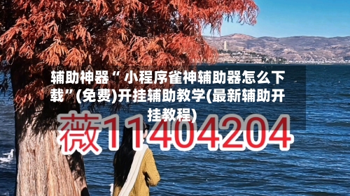 辅助神器“ 小程序雀神辅助器怎么下载”(免费)开挂辅助教学(最新辅助开挂教程)