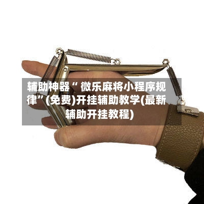 辅助神器“ 微乐麻将小程序规律”(免费)开挂辅助教学(最新辅助开挂教程)-第3张图片