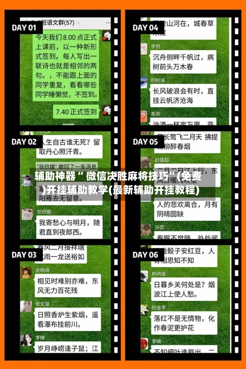 辅助神器“ 微信决胜麻将技巧”(免费)开挂辅助教学(最新辅助开挂教程)-第2张图片