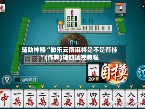 辅助神器“微乐云南麻将是不是有挂”(作弊)辅助透视教程