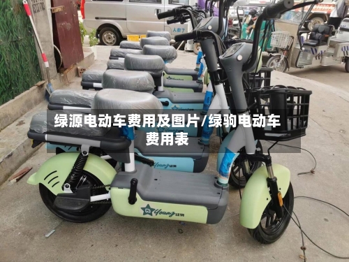 绿源电动车费用及图片/绿驹电动车费用表-第2张图片