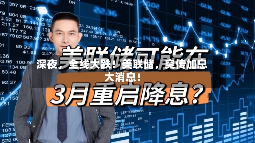深夜，全线大跌！美联储	，突传加息大消息！-第2张图片