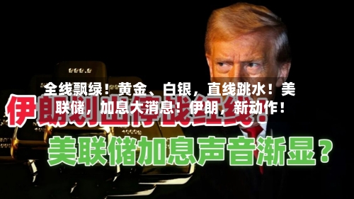 全线飘绿！黄金	、白银，直线跳水！美联储	，加息大消息！伊朗，新动作！-第2张图片