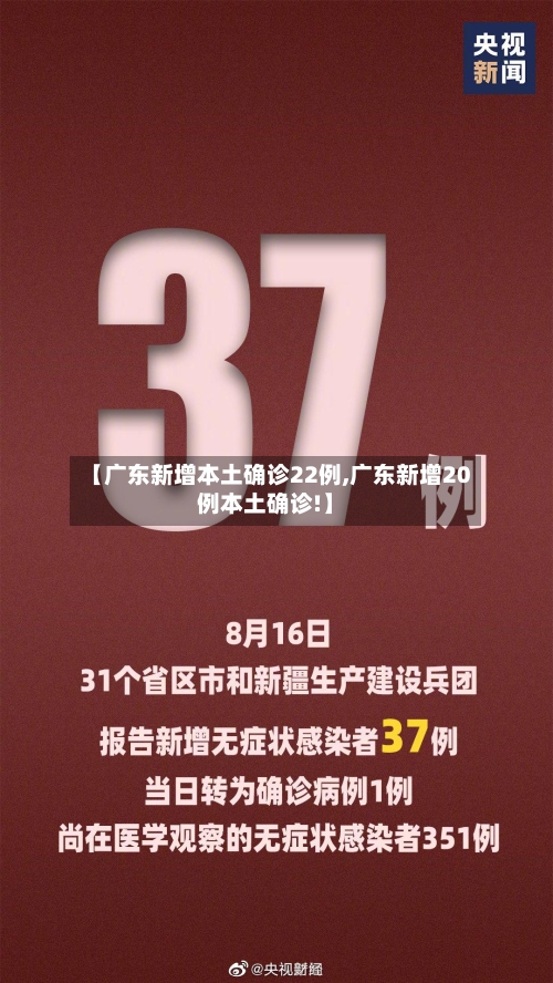 【广东新增本土确诊22例,广东新增20例本土确诊!】-第2张图片